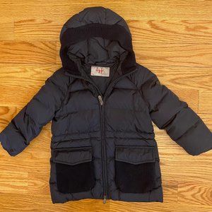 Il Gufo Little Boys Down Padded Coat/Parka Navy Size 5 Years/ 108 cm